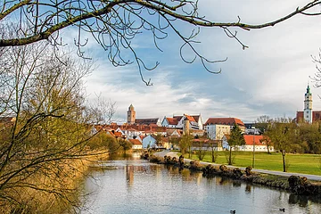 Ein Blick auf Donauwörth.