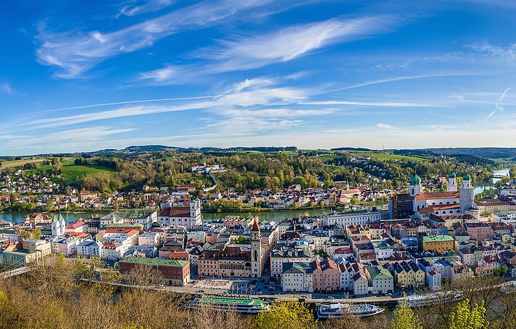 Passau - Stadtansicht