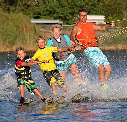 Schwäbisches Donautal - Wasserski Gundelfingen 1