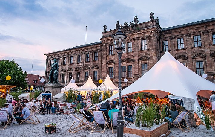 Erlangen - Schloss Erlangen SchlossStand Erlangen